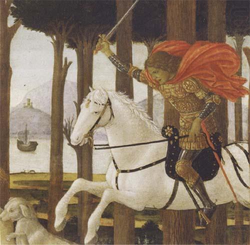 Sandro Botticelli Novella di Nastagio degli Onesti china oil painting image